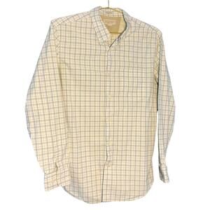 Banana Republic Classic Fit Button Down Plaid Shirt Size Medium